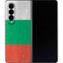 Bulgarian Flag Distressed Galaxy Z Fold4 5G Skin